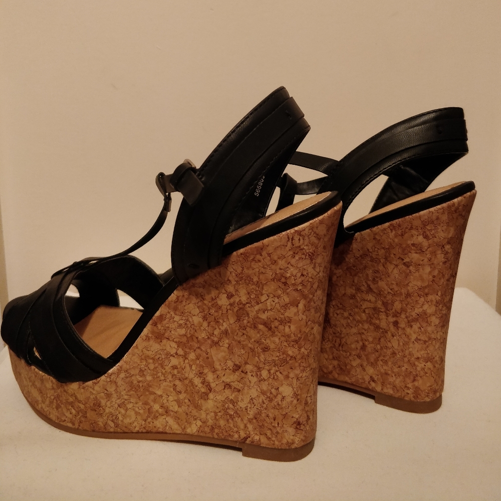👡NEW Charlotte Russe Wedges - Picture 2 of 3